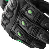 Gants RST S1 - noir/vert fluo | Oxmoto