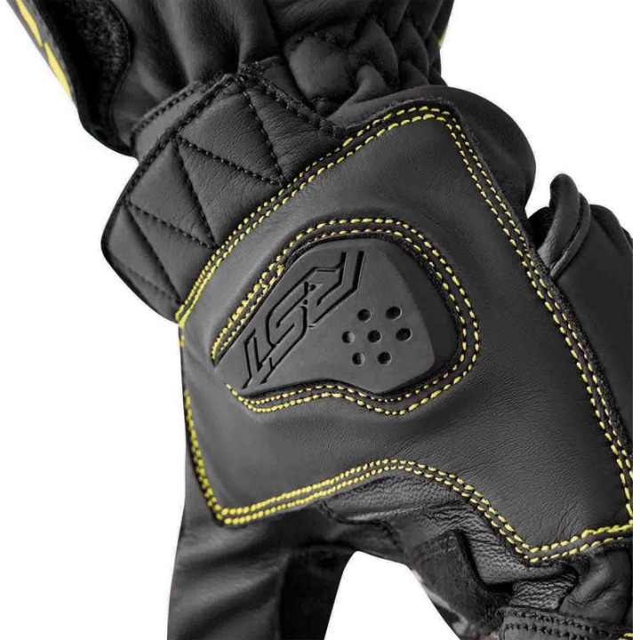 Gants RST S1 - noir/jaune fluo | Oxmoto