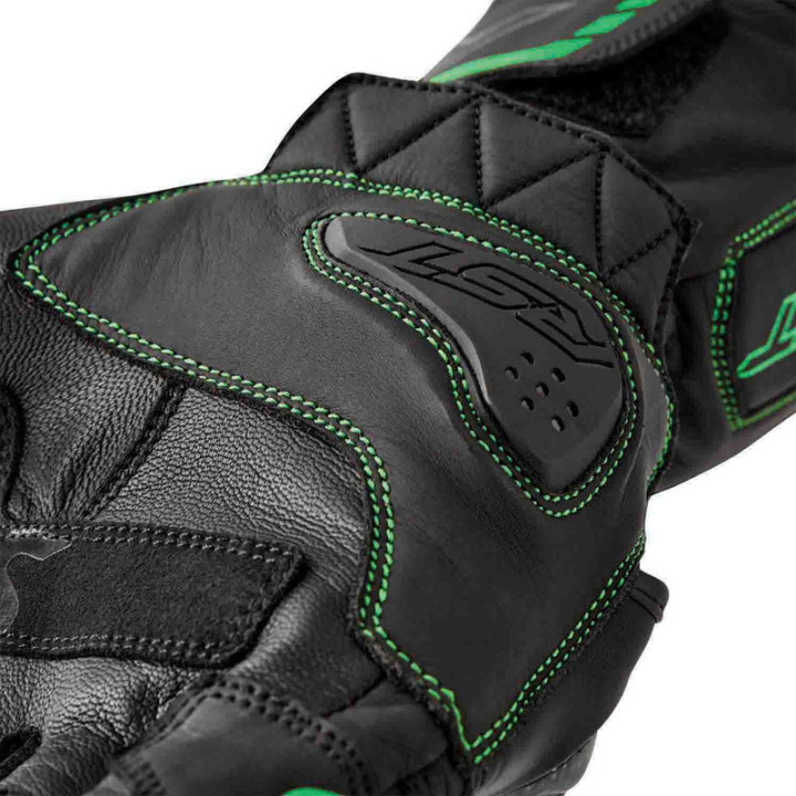 Gants RST S1 - noir/vert fluo | Oxmoto