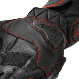 Gants RST S1 - noir/rouge fluo | Oxmoto