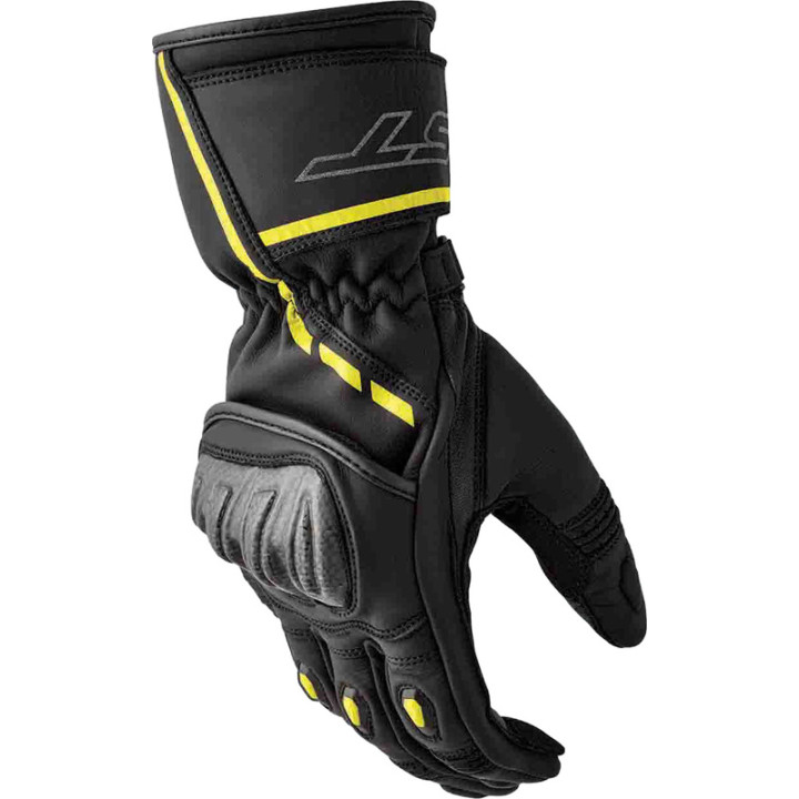 Gants RST S1 - noir/jaune fluo | Oxmoto
