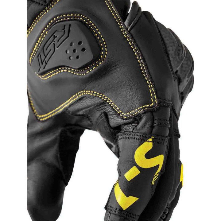 Gants RST S1 - noir/jaune fluo | Oxmoto
