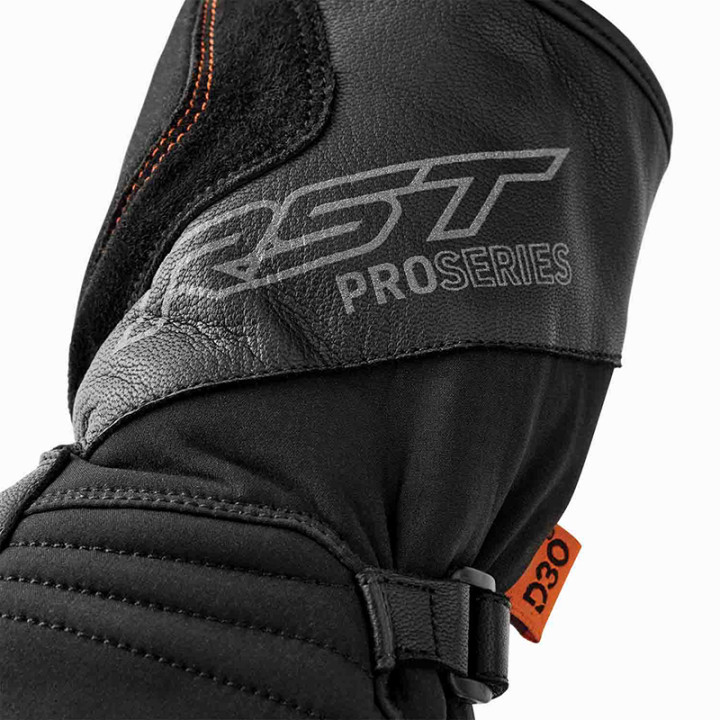 Gants RST Pro Series Artic D3O Waterproof - noir | Oxmoto