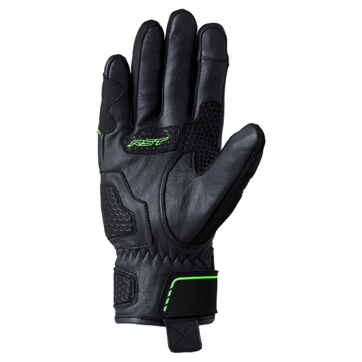 Gants RST S-1 mesh homme CE - vert fluo | Oxmoto