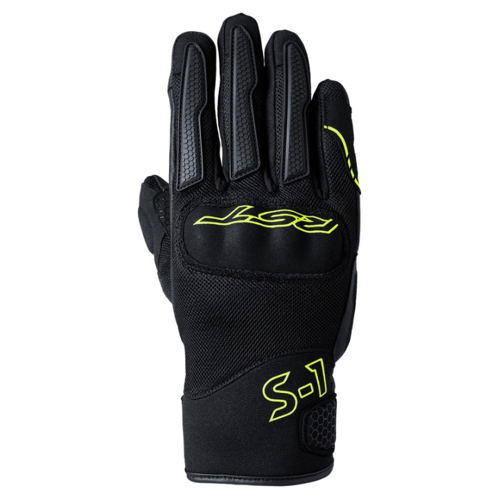 Gants RST S-1 mesh homme CE - jaune fluo | Oxmoto