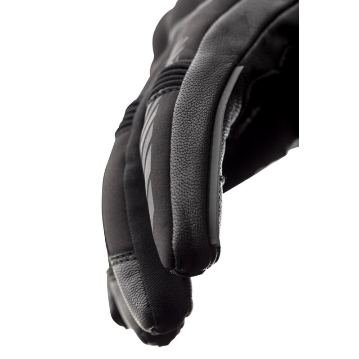 Gants RST Atlas Waterproof CE textile - noir | Oxmoto