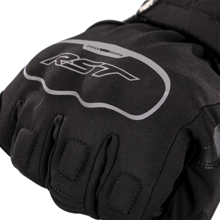 Gants RST Axiom Waterproof textile/cuir - noir | Oxmoto