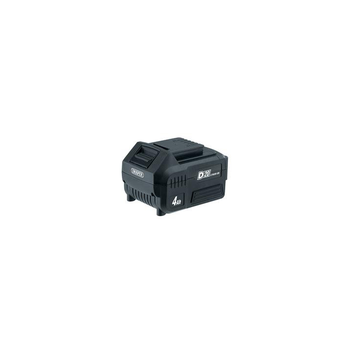 Batterie Draper D20 20V 4.0Ah Lithium-Ion | Oxmoto