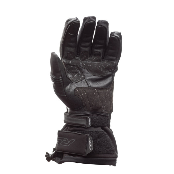 Gants RST Atlas Waterproof CE textile - noir | Oxmoto