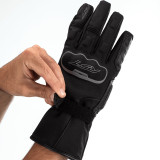 Gants RST Axiom Waterproof textile/cuir - noir | Oxmoto