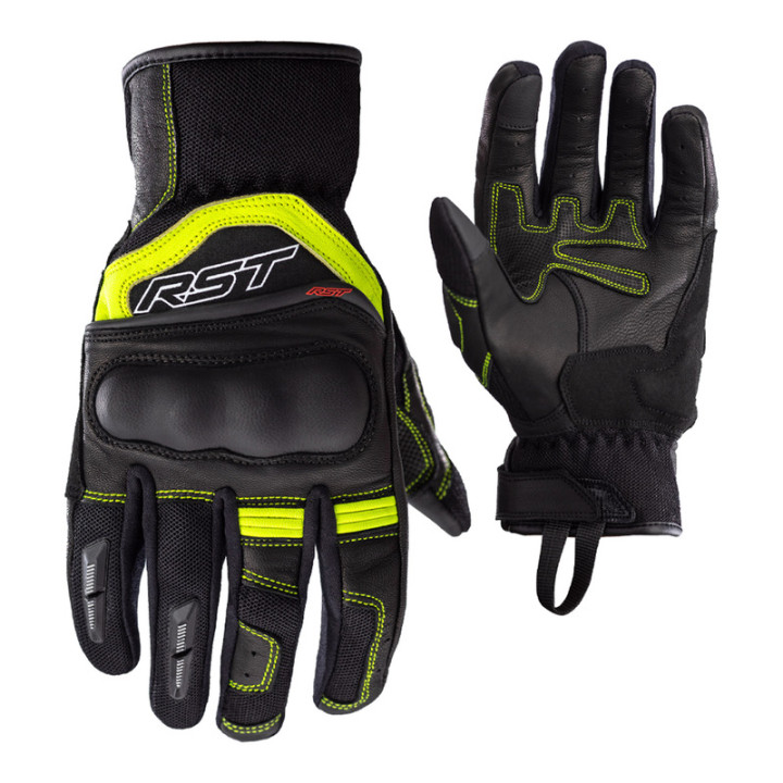 Gants RST Urban Air 3 Mesh textile/cuir - jaune fluo