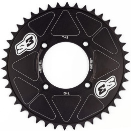 Couronne S3 alu pleine - 520 CH850-43-B | Oxmoto