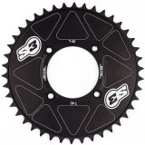 Couronne S3 alu pleine - 520 CH850-43-B | Oxmoto