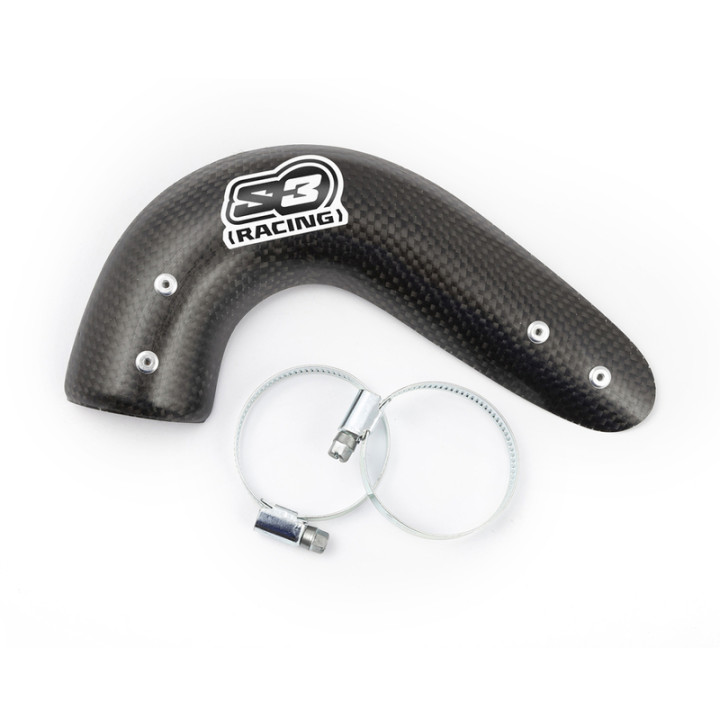 Protection de silencieux S3 carbone CAX-GG | Oxmoto