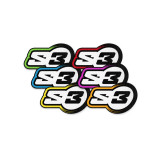 Kit autocollants S3 Impact Enduro/Trial 20 pièces | Oxmoto