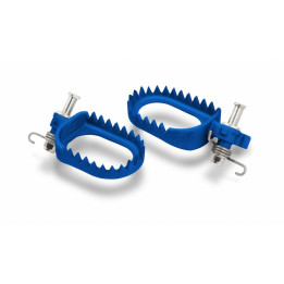 Repose-pieds S3 Punk bleu | Oxmoto
