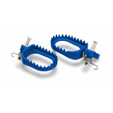 Repose-pieds S3 Punk bleu | Oxmoto