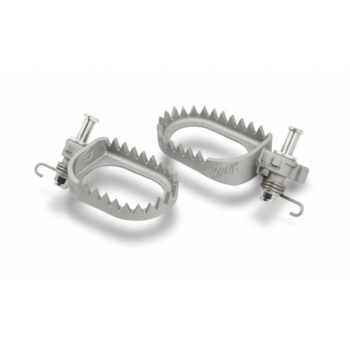 Repose-pieds S3 Punk argent | Oxmoto