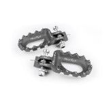 Repose-pieds S3 Hard Rock aluminium titane | Oxmoto