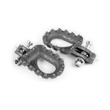 Repose-pieds S3 Hard Rock aluminium titane | Oxmoto