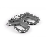 Repose-pieds S3 Hard Rock aluminium titane | Oxmoto