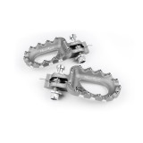 Repose-pieds S3 Hard Rock aluminium argent | Oxmoto