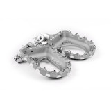 Repose-pieds S3 Hard Rock aluminium argent | Oxmoto