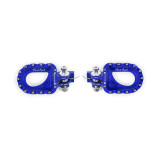 Repose-pieds S3 Hard Rock aluminium bleu | Oxmoto