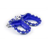 Repose-pieds S3 Hard Rock aluminium bleu | Oxmoto