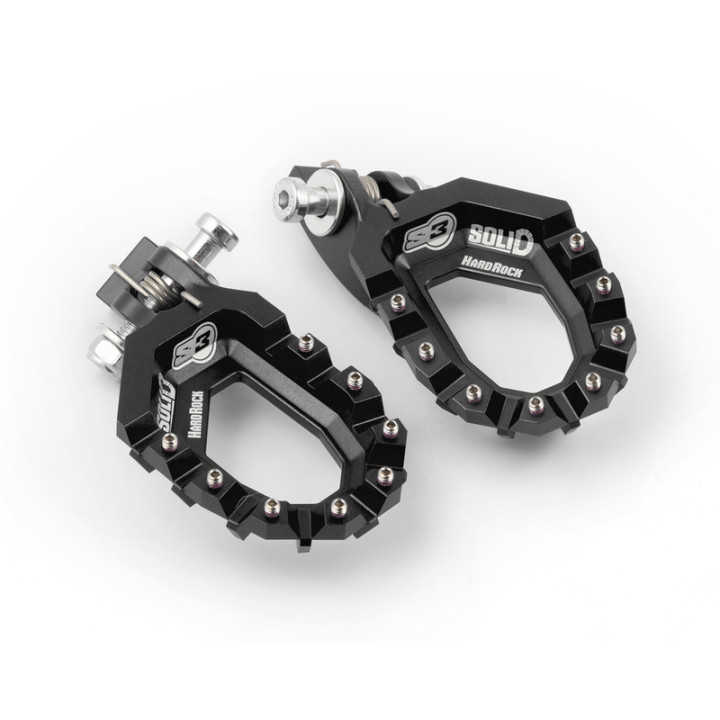 Repose-pieds S3 Solid Hard Rock ESS-023-B | Oxmoto