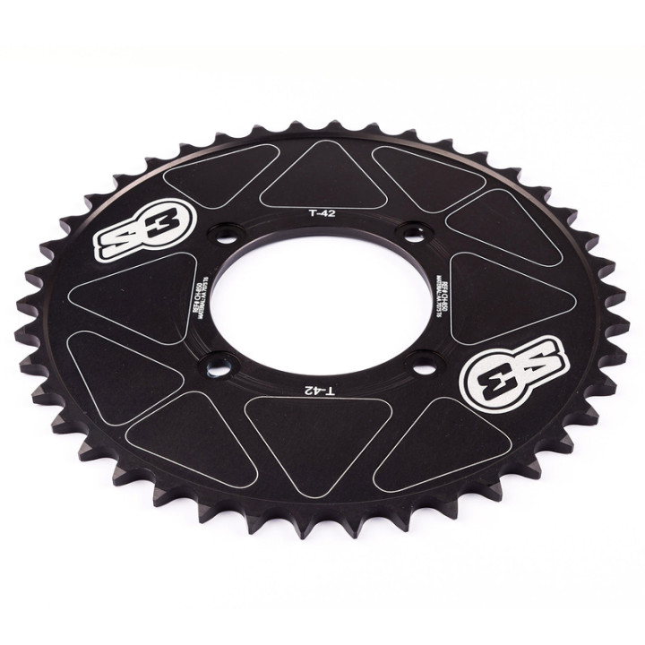 Couronne S3 alu pleine - 520 CH850-42-B | Oxmoto