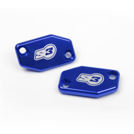 Couvercle de maître-cylindre frein S3 bleu Braktec | Oxmoto
