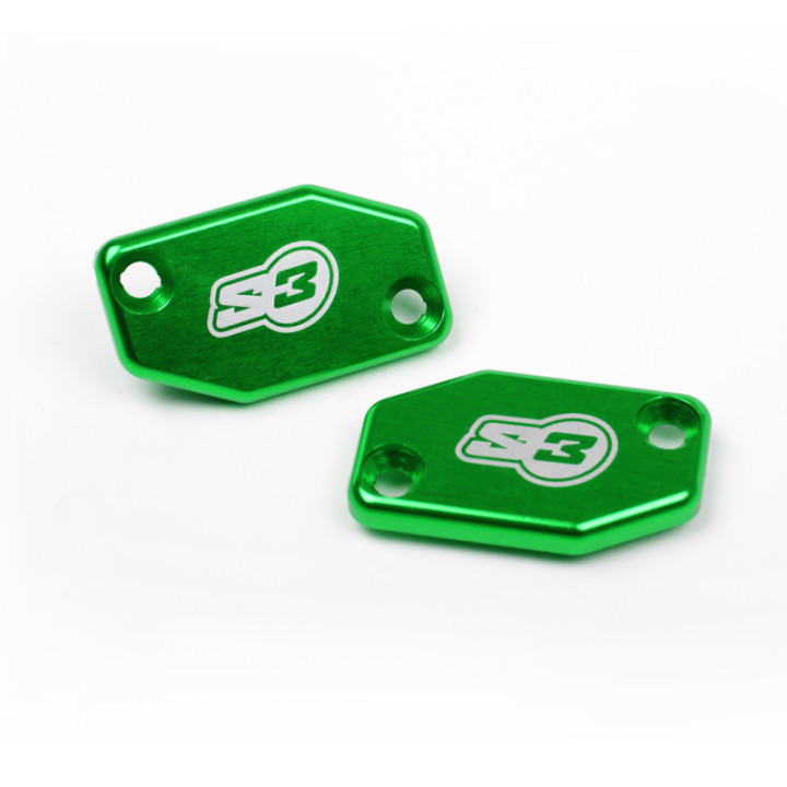 Couvercle de maître-cylindre embrayage S3 vert Braktec