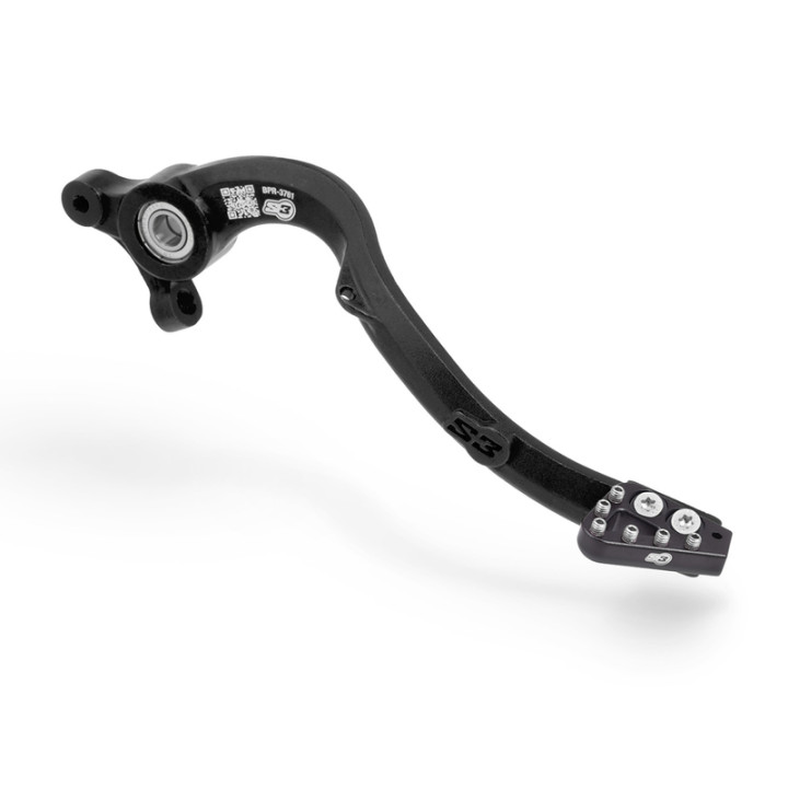 Kit pédale de frein arrière S3 BPR-3761-B | Oxmoto