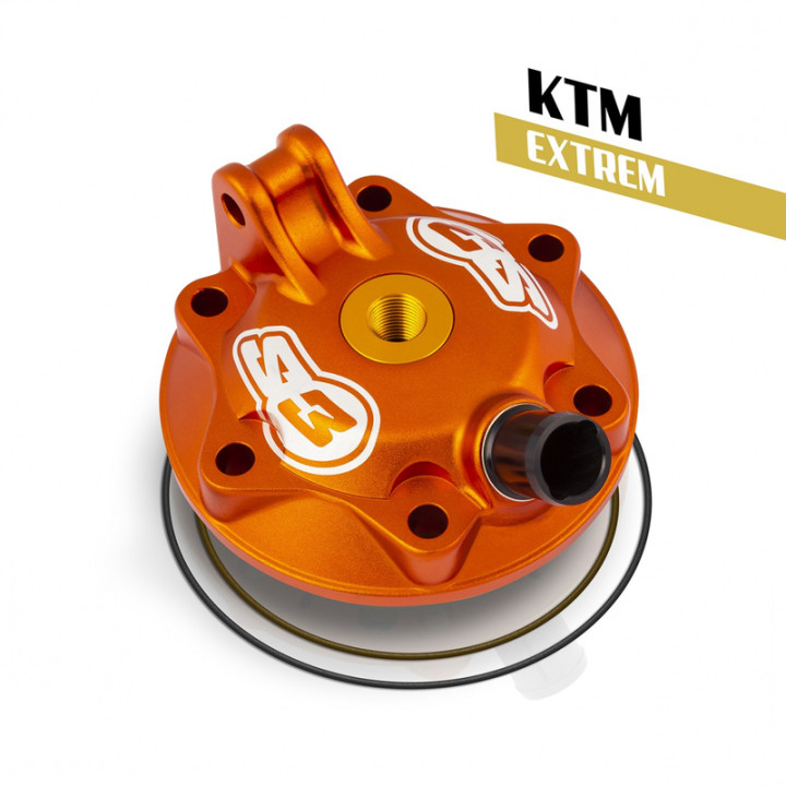 Kit culasse et insert S3 Extreme Enduro basse compression orange KTM XTR-K-300-O