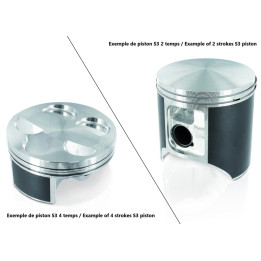 Piston forgé S3 Ø79,95mm compression standard TRS One 300