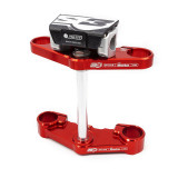 Té de fourche complet S3 Ø39mm rouge Beta Evo fourche Tech