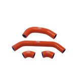 Durite de radiateur Samco KTM-131ORANGE | Oxmoto