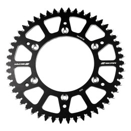Couronne Scar Aluminium Anti boue - 428 SRS520-48BK | Oxmoto