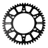 Couronne Scar Aluminium Anti boue - 428 SRS520-48BK | Oxmoto