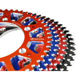 Couronne Scar Aluminium Anti boue - 420 SRS510-50BK | Oxmoto