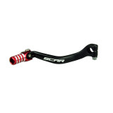 Sélecteur de vitesse Scar noir mat/embout rouge GSL102
