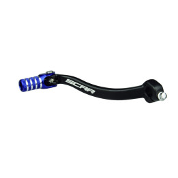 Sélecteur de vitesse Scar noir mat/embout bleu GSL410