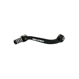 Sélecteur de vitesse Scar noir mat/embout noir GSL307
