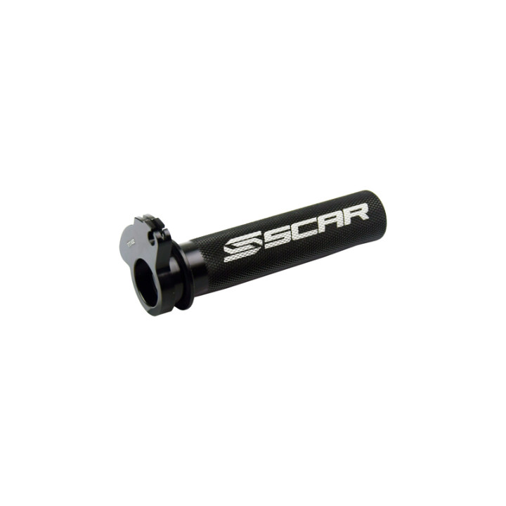 Barillet de gaz Scar en aluminium + roulement noir TT102BK