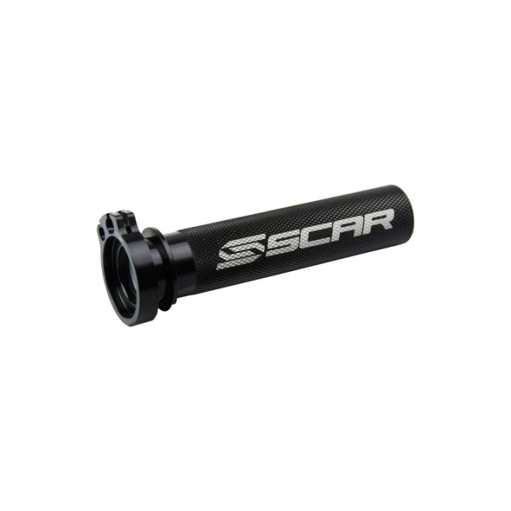 Barillet de gaz Scar en aluminium + roulement noir TT200BK