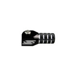 Sélecteur de vitesse Scar noir/embout noir GSL149 | Oxmoto