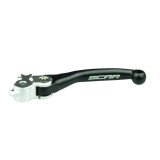Levier d'embrayage retournable Scar Flex noir PCL503