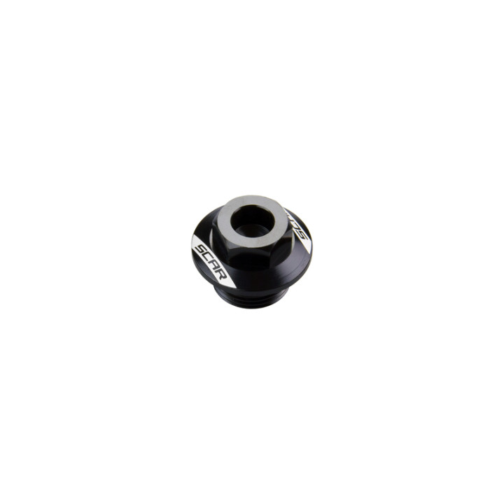 Ecrou de colonne de direction Scar - noir 520150NBK | Oxmoto