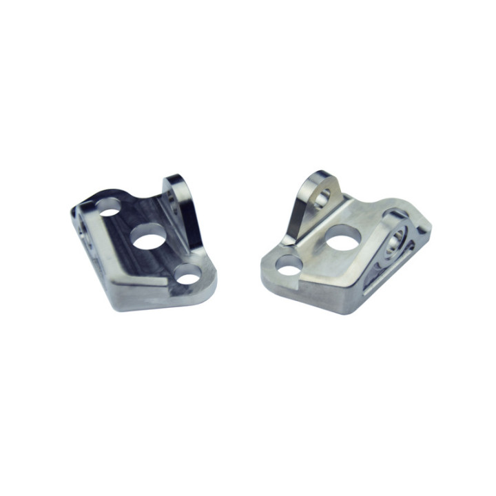 Support de repose-pieds Scar titane STFMB151 | Oxmoto